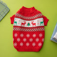 Load image into Gallery viewer, Christmas Tree Elk Christmas Dog Sweater
