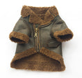 Load image into Gallery viewer, Punk Leather Sweater Dog Autumn And Winter Clothes
