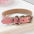 Charger l'image dans la visionneuse de la galerie, Leather dog collar dog chain
