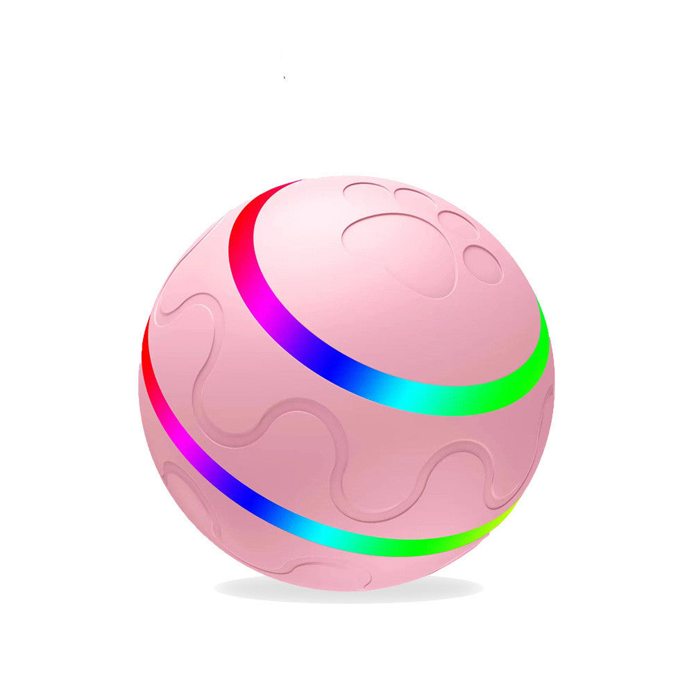 Intelligent Self-Rotating Cat Ball