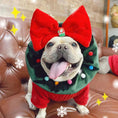 Charger l'image dans la visionneuse de la galerie, Christmas Bow Pet Headgear
