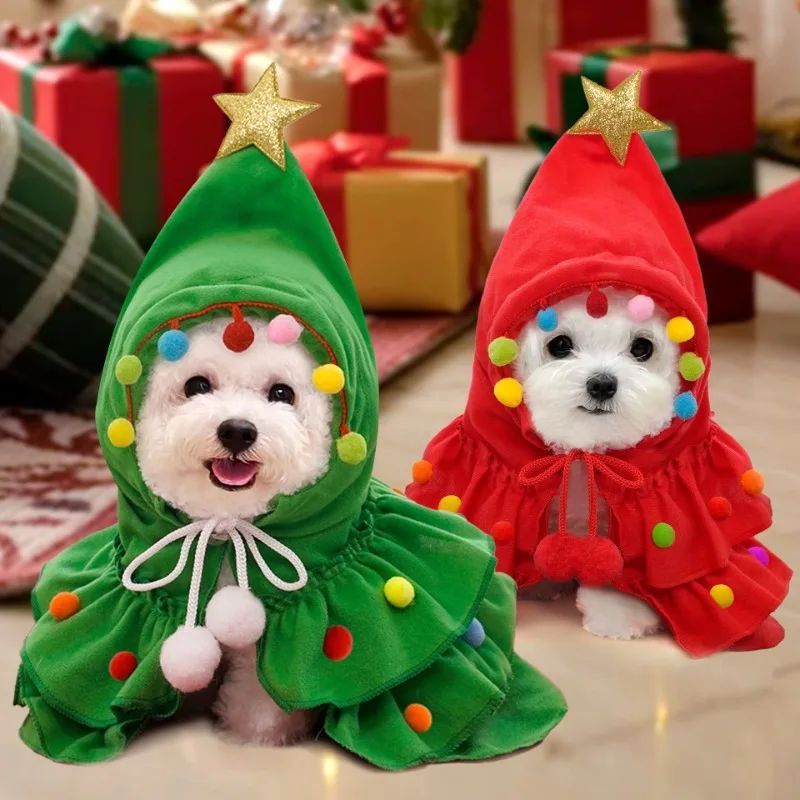 Christmas Tree Pet Outfit