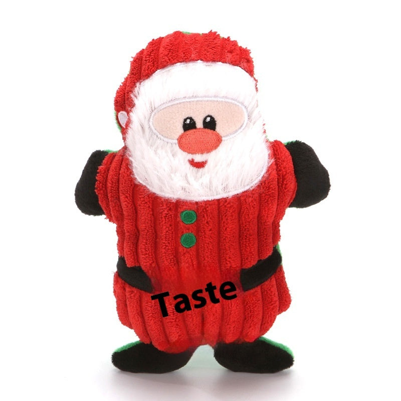 Pet Toy Christmas Suit Tear-resistant Plush