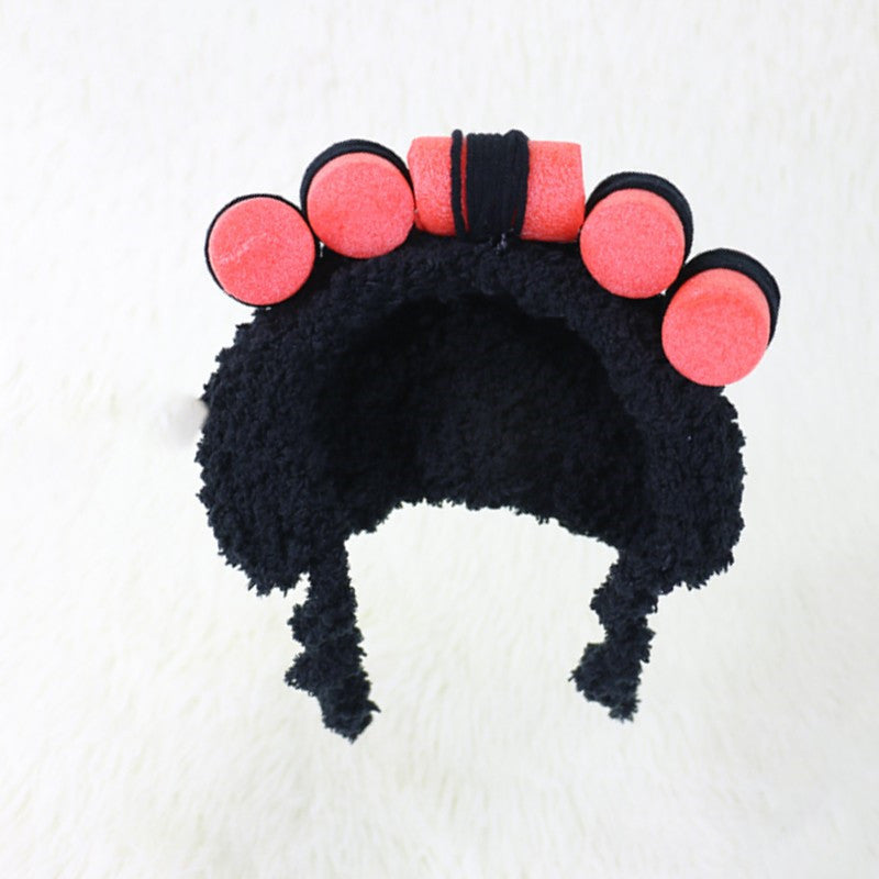 Pet Supplies Cat Wig Hat Small Dog Headdress Photo Props
