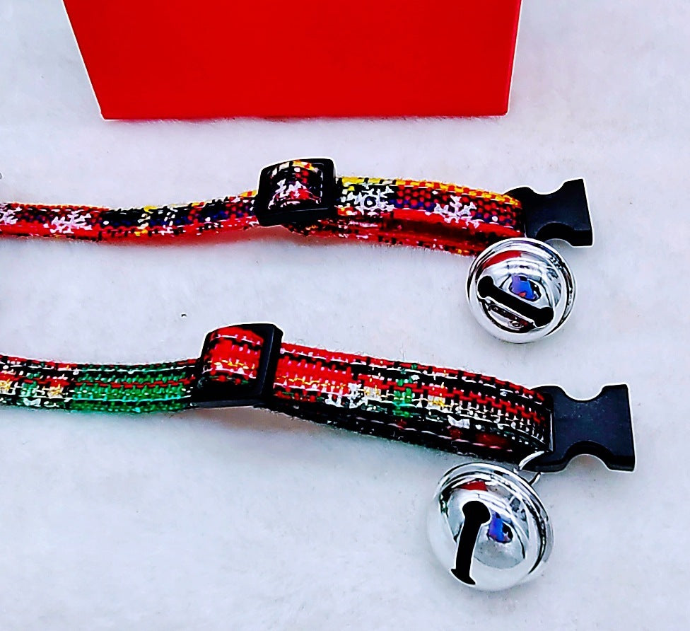 Christmas Snowflake Pet Collar