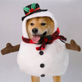 Charger l'image dans la visionneuse de la galerie, Snowman Pet Costume

