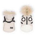 Charger l'image dans la visionneuse de la galerie, The New Teddy Bichon Pet Cotton Coat Autumn And Winter Clothes Can Be Towed
