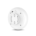 Charger l'image dans la visionneuse de la galerie, Back view of white round pet odor purifier showing power button and USB charging port
