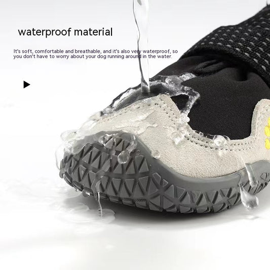 Outdoor Waterproof Dog Shoes Non-slip
