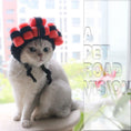 Load image into Gallery viewer, Pet Supplies Cat Wig Hat Small Dog Headdress Photo Props
