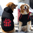 Load image into Gallery viewer, Autumn And Winter Small Medium And Large Dogs Love Plaid Dog Clothes
