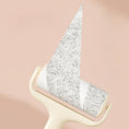 Load image into Gallery viewer, Close-up of sticky roller paper peeling to show adhesive surface
