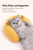 Load image into Gallery viewer, Soft Plush U-Shaped Pet Neck Pillow
