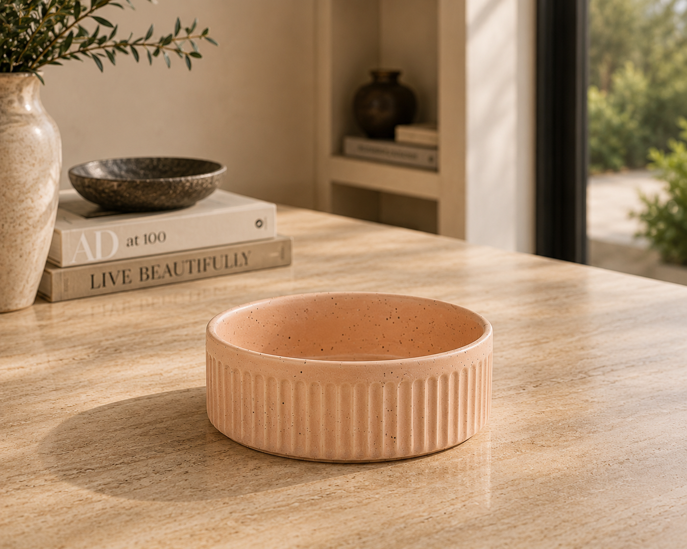 Ceramic Dog Bowl