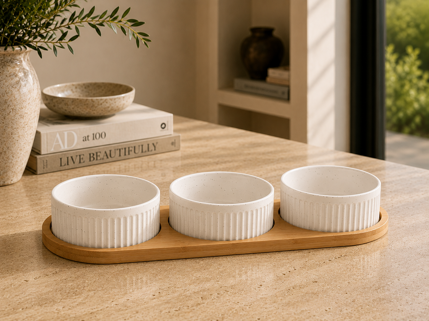 Ceramic Dog Bowl
