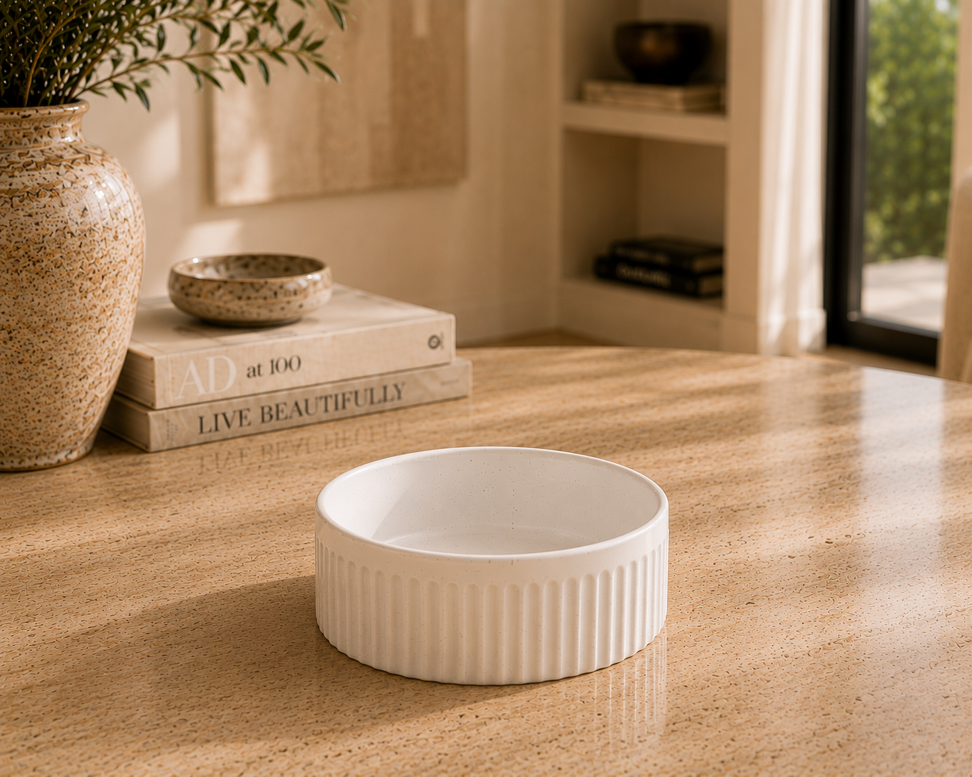 Ceramic Dog Bowl