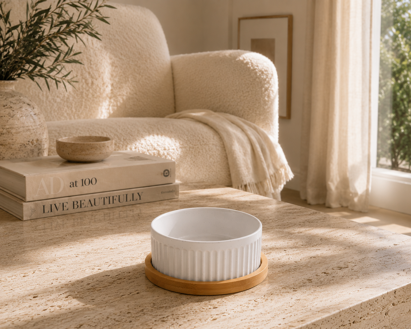 Ceramic Dog Bowl