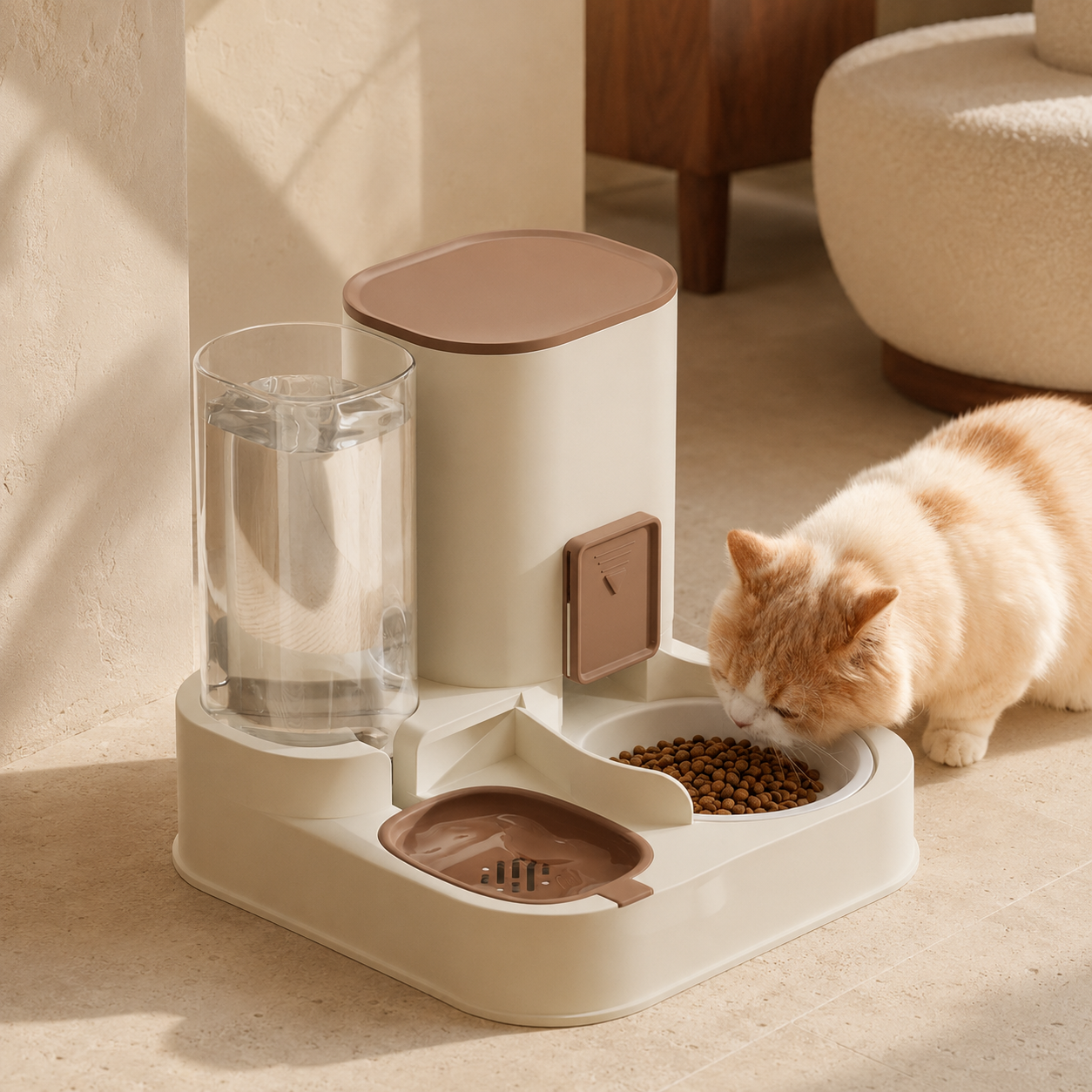 Automatic Feeder & Water Station