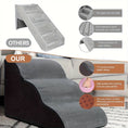 Cargar la imagen en la vista de la galería, Dog Stairs For Small Dogs 3  4 Steps Dog Ramp  Removable Washable Pet Steps
