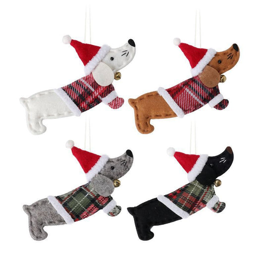 Christmas Tree Decorations Sausage Dog