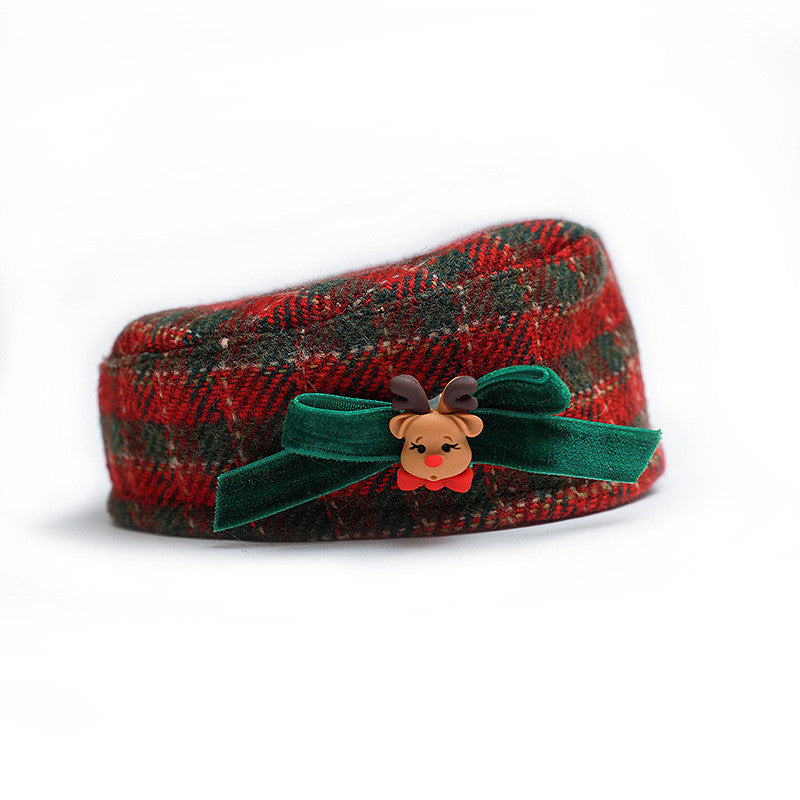 Christmas Cat Hat & Bib