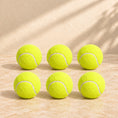 Charger l'image dans la visionneuse de la galerie, Six yellow miniature tennis balls included with the automatic dog ball launcher
