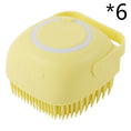 Load image into Gallery viewer, Silicone Dog Bath & Massage Glove with Shampoo Dispenser
