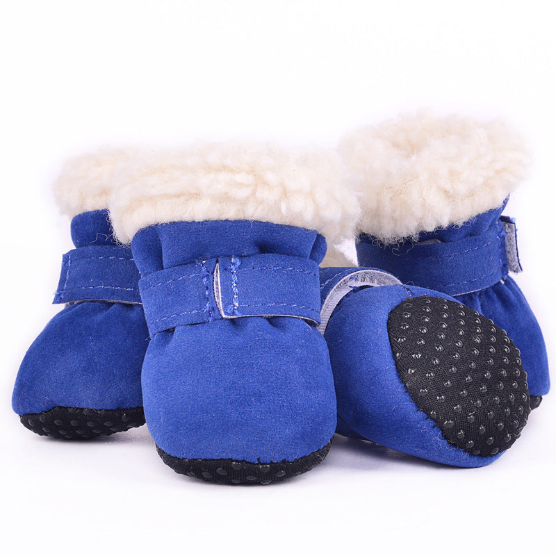 Stylish Waterproof Winter Dog Shoes