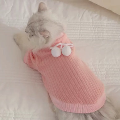 Autumn And Winter Sweaters For Anti Shedding Kittens And Pet