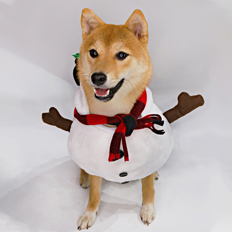 Snowman Pet Costume