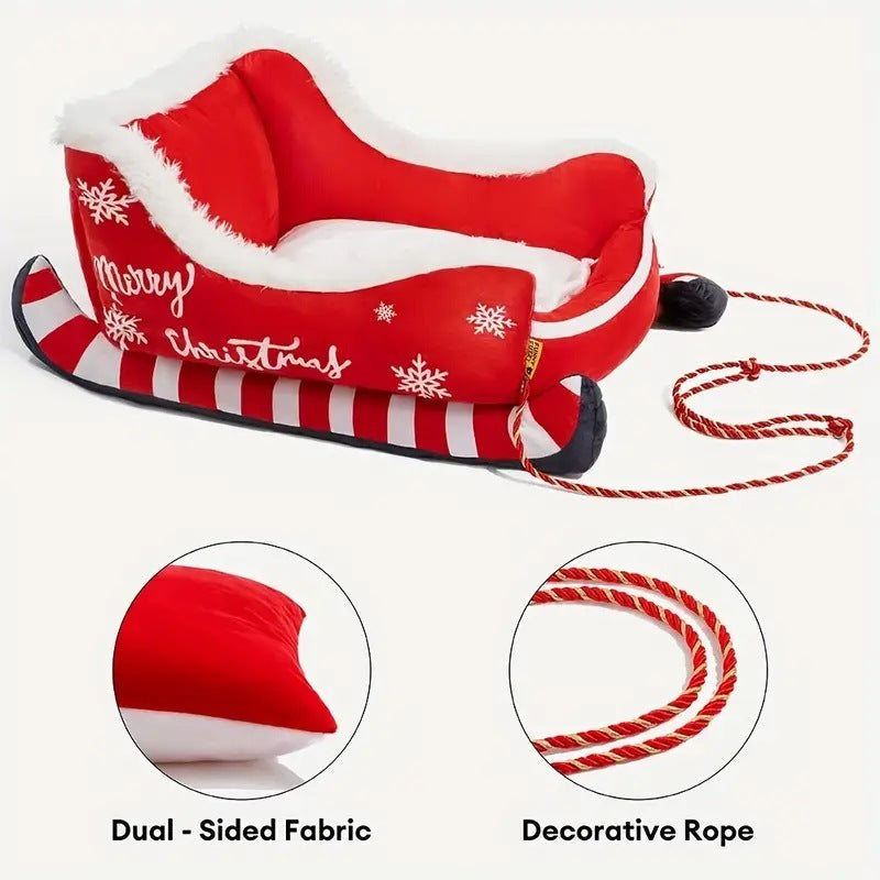 Christmas Sled Pet Bed
