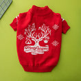 Load image into Gallery viewer, Christmas Tree Elk Christmas Dog Sweater
