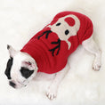 Load image into Gallery viewer, Pet Christmas Sweater Elk Printed Pattern Knitwear For Dogs Cats Winter Warm Xmas New Year Knittwear Knitted Clothing Cute Pet
