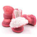 Cargar la imagen en la vista de la galería, Pet Dog Cat Shoes Cotton Shoes Supplies Teddy Puppy Snow Boots Pet Cotton Shoes Non-slip Bichon
