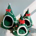 Charger l'image dans la visionneuse de la galerie, Pet Christmas Tree House Bed

