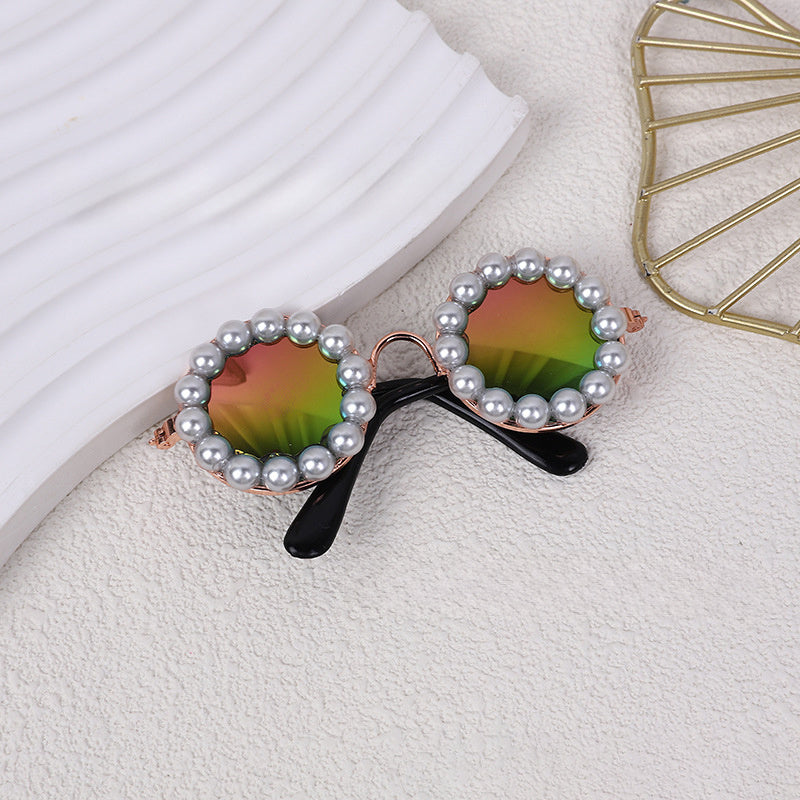 Cat And Dog Pearl Party Sunglasses