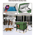 Load image into Gallery viewer, Outdoor Heating Insulation Cat Delivery Room Foldable Cat Cage
