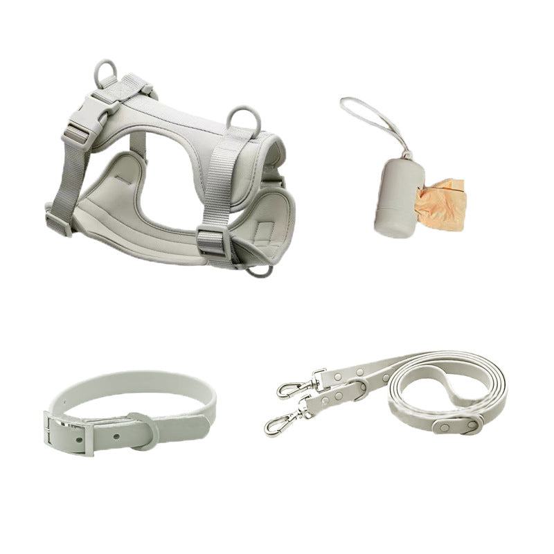 Waterproof Harness, Collar & Lead Set in Multiple Colours