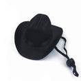 Load image into Gallery viewer, Pet Dog Cowboy Hat Headgear Cat Funny Headwear Outdoor Adjustable Dog Caps Performance Photo Props Cosplay Accessories
