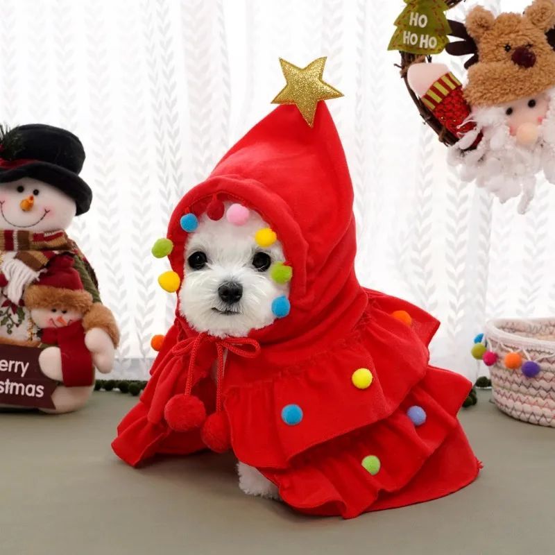 Christmas Tree Pet Outfit