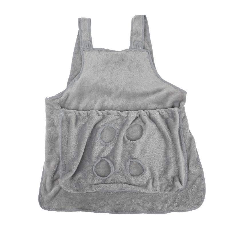 Tablier de transport pour animaux de compagnie, voyage en plein air, petit chat, chien, sac de poitrine suspendu, poche de couchage pour chat, pochette de transport en peluche pour animaux de compagnie