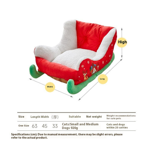 Christmas Sleigh Bed