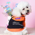 Load image into Gallery viewer, Pet Clothes Two-legged Sweater Detachable School Bag Small Dog Sweater
