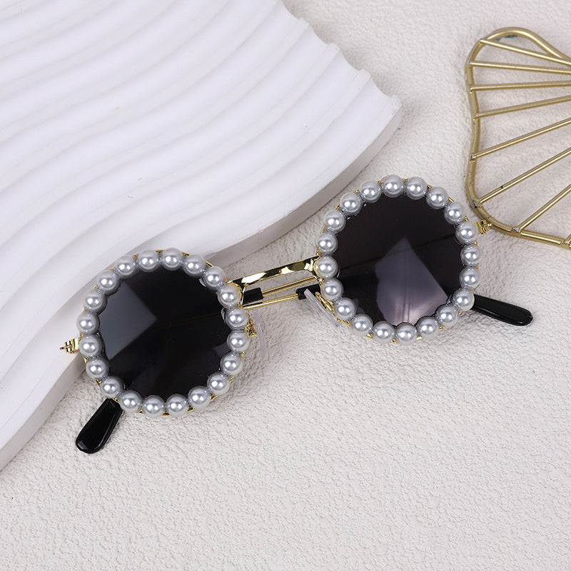 Cat And Dog Pearl Party Sunglasses