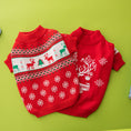 Load image into Gallery viewer, Christmas Tree Elk Christmas Dog Sweater
