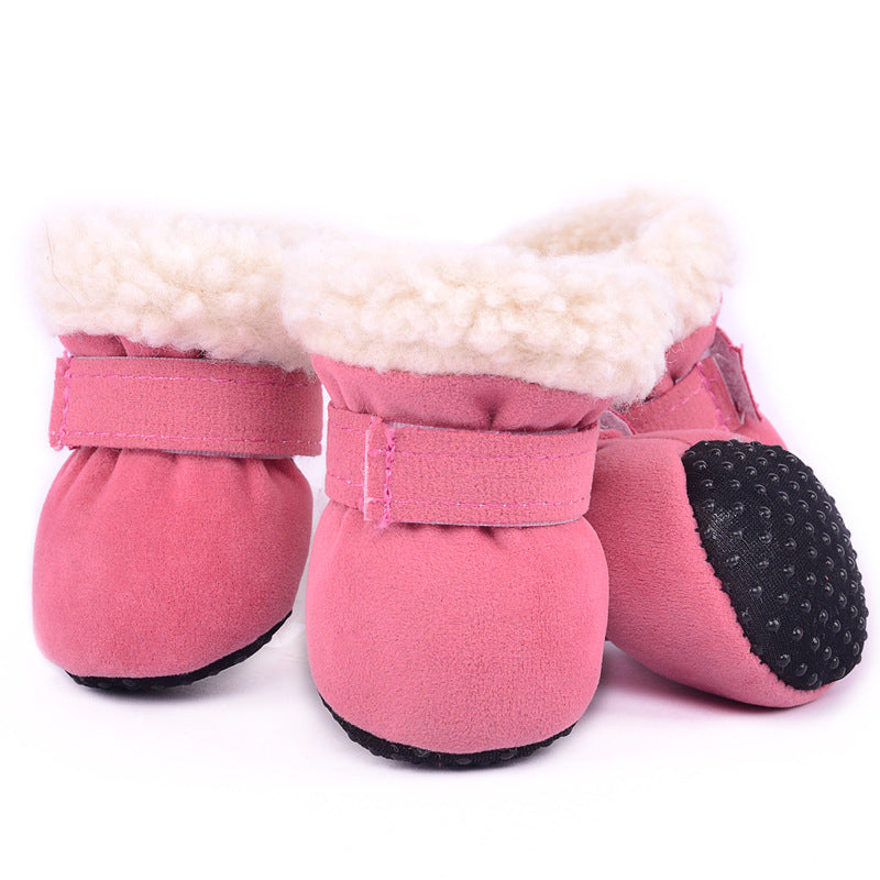 Stylish Waterproof Winter Dog Shoes