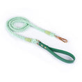Load image into Gallery viewer, Cotton Rope Woven Leather Pet Leash Collar Set Medium Large Dog Walking
